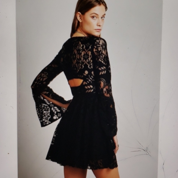 Free People  Lovers Folk Song Dress - Picture 2 of 8